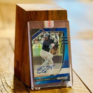 2020 Panini Prizm Wander Franco Draft Pick Signature